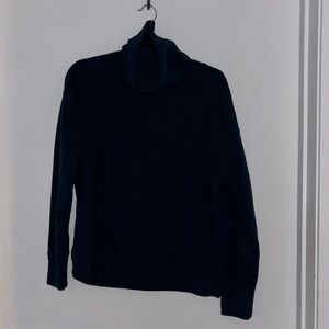 Women's Teal Turtleneck Sweater